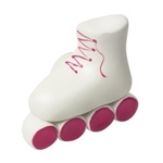 tirador pomo de mueble bota patin blanco rosa ceramica pintada a mano para cajonera y armario 342pa